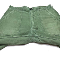 (VINTAGE) 1968 US ARMY COTTON BAKER PANTS