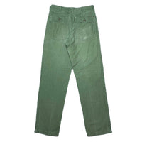 (VINTAGE) 1968 US ARMY COTTON BAKER PANTS