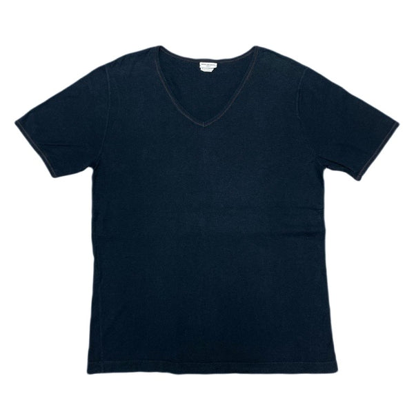 (DESIGNERS) MADE IN BELGIUM DRIES VAN NOTEN V NECK PLAIN T-SHIRT