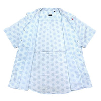 (DESIGNERS) 2000'S～ PAUL SMITH SMALL POLKA DOT X LARGE POLKA DOT PATTERN TOTAL PATTERN LOOP COLLAR SHORT SLEEVE SHIRT