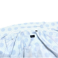 (DESIGNERS) 2000'S～ PAUL SMITH SMALL POLKA DOT X LARGE POLKA DOT PATTERN TOTAL PATTERN LOOP COLLAR SHORT SLEEVE SHIRT