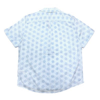 (DESIGNERS) 2000'S～ PAUL SMITH SMALL POLKA DOT X LARGE POLKA DOT PATTERN TOTAL PATTERN LOOP COLLAR SHORT SLEEVE SHIRT
