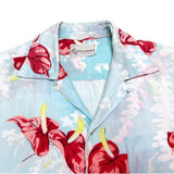 (VINTAGE) 1960'S～ ROYAL HAWAIIAN HIBISCUS PATTERN RAYON HAWAIIAN SHIRT AS IS