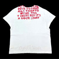 (DESIGNERS) MADE IN ITALY MAISON MARGIELA BIG AIDS T-SHIRT