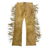(vintage) 1990'S～ POLO RALPH LAUREN SHEEPSKIN FRINGE PANTS