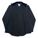 (designers) ARMANI EXCHANGE COLLAR VELOUR PANELED DESIGN SHIRT