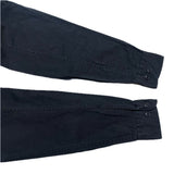 (designers) ARMANI EXCHANGE COLLAR VELOUR PANELED DESIGN SHIRT