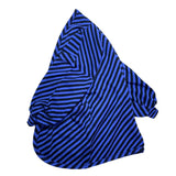 (designers) 1980'S～ MADE IN JAPAN ISSEY MIYAKE STRIPED PATTERN BALLOON SLEEVE STYLE BIG CARDIGAN
