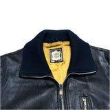 (vintage) 1980'S～ GERMAN ARMY PILOT LEATHER FLIGHT JACKET
