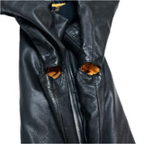 (vintage) 1980'S～ GERMAN ARMY PILOT LEATHER FLIGHT JACKET