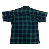 (DESIGNERS) 2000'S～ GOOD ENOUGH PLAID PATTERN LOOP COLLAR SHORT SLEEVE BOX SHIRT