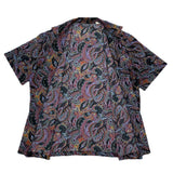 (VINTAGE) 1970'S～ MADE IN USA TRIUMPH OF CALIFORNIA PAISLEY PATTERN TOTAL PATTERN PRINT SHORT SLEEVE BOX SHIRT