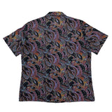 (VINTAGE) 1970'S～ MADE IN USA TRIUMPH OF CALIFORNIA PAISLEY PATTERN TOTAL PATTERN PRINT SHORT SLEEVE BOX SHIRT