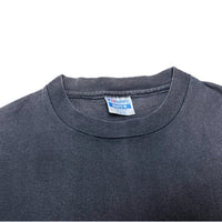 (T-SHIRT) 1980'S～ MADE IN USA HANES BEEFY HARD FADED T-SHIRT WITH POCKET