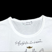 (DESIGNERS) MADE IN ITALY ALEXANDER McQUEEN PRINT T-SHIRT