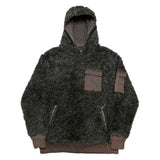 (designers) 1990'S～ SABOTAGE ACRYLIC BOA PULLOVER HOODIE