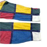 (vintage) 1970'S～ MADE IN INDIA Angelique MONDRIAN PATTERN PULLOVER HOODIE