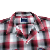 (vintage) 2000'S～ WRANGLER SHADOW PLAID COTTON LOOP COLLAR BOX SHIRT