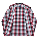 (vintage) 2000'S～ WRANGLER SHADOW PLAID COTTON LOOP COLLAR BOX SHIRT