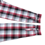 (vintage) 2000'S～ WRANGLER SHADOW PLAID COTTON LOOP COLLAR BOX SHIRT