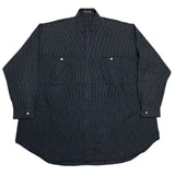 (designers) 1980'S～ Y's for MEN OLD TAG STRIPED PATTERN OVERSIZED SHIRT