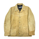 (vintage) 1990'S～ MADE IN USA Schott 398 SUEDE WESTERN JACKET