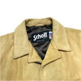 (vintage) 1990'S～ MADE IN USA Schott 398 SUEDE WESTERN JACKET