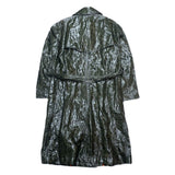 (designers) 2000'S～ EVEX by KRIZIA LEOPARD PATTERN SEE THROUGH TRENCH COAT