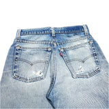 (vintage) 1990'S～ MADE IN USA Levi's DISTRESSED DENIM PANTS