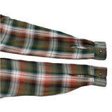 (vintage) 1980'S～ MADE IN KOREA ARROW Brigade MARVELLA SHADOW PLAID RAYON SHIRT AS IS