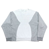 (designers) 2020 MADE IN ITALY MAISON MARGIELA 10 CALENDAR LOGO EMBROIDERED DESIGN DOCKING SWEAT SHIRT