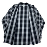 (designers) MADE IN JAPAN SASSAFRAS SHADOW PLAID BIG POCKET DESIGN SHIRT WITH GUSSET
