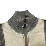 (vintage) 1990'S～ AVIREX BELTED DESIGN LINED BOA MILITARY JACKET