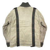 (vintage) 1990'S～ AVIREX BELTED DESIGN LINED BOA MILITARY JACKET