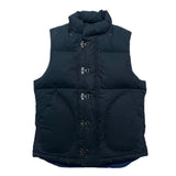 (designers) 2000'S～ NIGEL CABOURN US NAVY TYPE HOOKED DESIGN DOWN VEST WITH HOOD