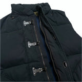 (designers) 2000'S～ NIGEL CABOURN US NAVY TYPE HOOKED DESIGN DOWN VEST WITH HOOD