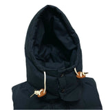 (designers) 2000'S～ NIGEL CABOURN US NAVY TYPE HOOKED DESIGN DOWN VEST WITH HOOD
