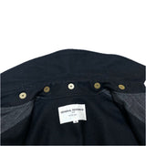 (designers) 1997 GENERAL RESEARCH STRIPED WOOL MOTORCYCLE JACKET