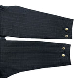 (designers) 1997 GENERAL RESEARCH STRIPED WOOL MOTORCYCLE JACKET