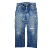 (VINTAGE) 1960'S～ Levi's 505 BIG E DISTRESSED DENBIM PANTS