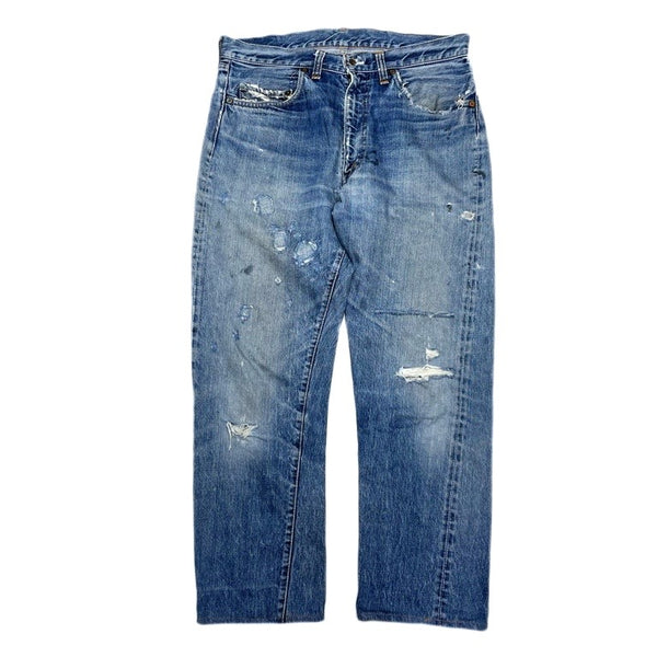 (VINTAGE) 1960'S～ Levi's 505 BIG E DISTRESSED DENBIM PANTS