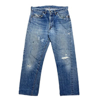 (VINTAGE) 1960'S～ Levi's 505 BIG E DISTRESSED DENBIM PANTS