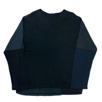 (DESIGNERS) MADE IN JAPAN ink RED HOT CHILI PEPPERS PATTERN REMAKE PATCHWORK LONG SLEEVE T-SHIRT