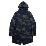 (designers) MADE IN BULGARIA MASON'S CAMOUFLAGE PATTERN TYPE M-51 WOOL FISHTAIL PARKA