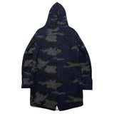 (designers) MADE IN BULGARIA MASON'S CAMOUFLAGE PATTERN TYPE M-51 WOOL FISHTAIL PARKA