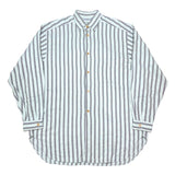 (DESIGNERS) 1990'S～ MADE IN JAPAN EMPORIO ARMANI STRIPED PATTERN SHIRT AS IS