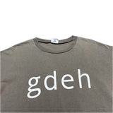 (designers) 2002 GOOD ENOUGH LAYERED STYLE LONG SLEEVE T-SHIRT WITH LOGO PRINT