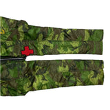 (designers) MADE IN USA DR.ROMANELLI REMAKE CAMOUFLAGE PATTERN QUILTED JACKET WITH CHAIN STITCH