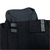 (designers) 1990'S～ MADE IN ROMANIA ARMANI JEANS STAND UP COLLAR PADDED NYLON JACKET