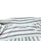 (DESIGNERS) 1990'S～ MADE IN JAPAN EMPORIO ARMANI STRIPED PATTERN SHIRT AS IS